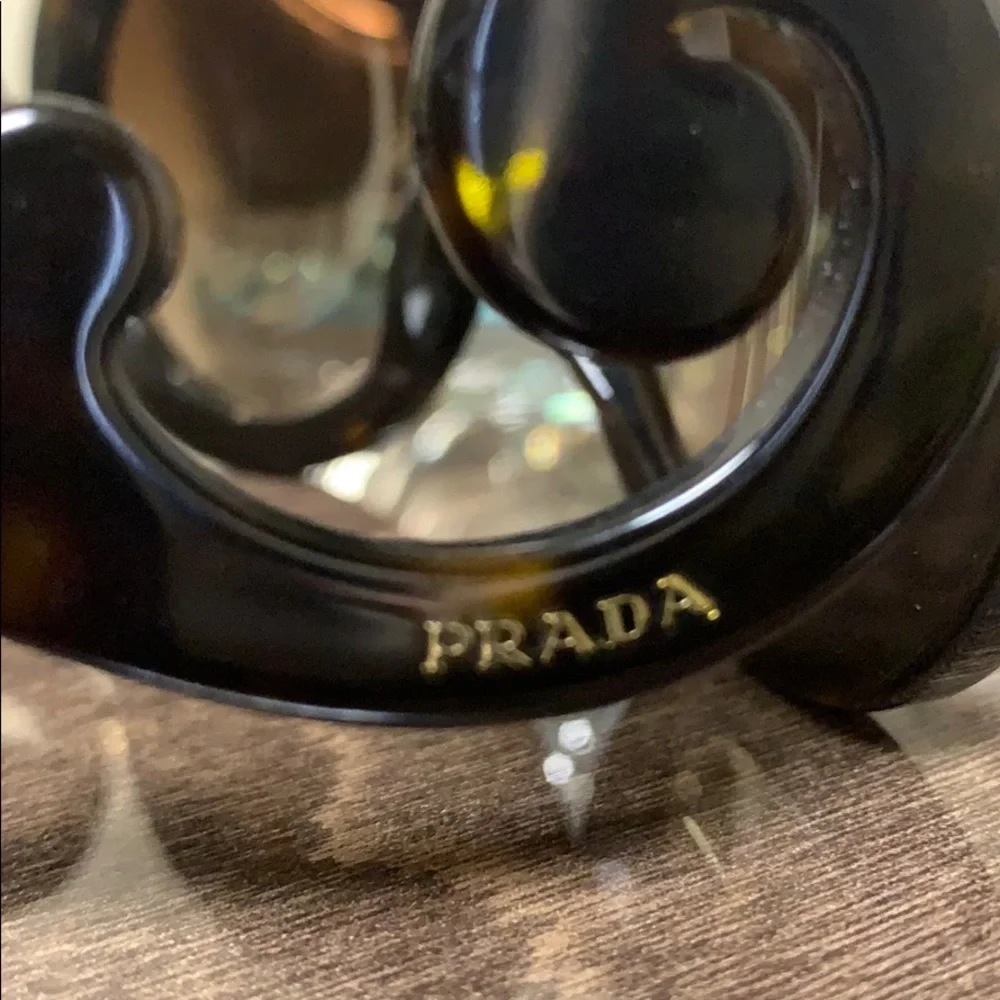 PRADA Baroque Sunglasses SPR 27N Brown - Picture 14 of 16